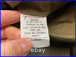 Original Wwii Us Army Infantry Barrack Laundry Carry Bag-dated1944