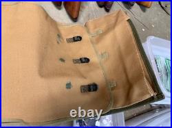 Original Wwii Us Army Infantry Canvas Workers Roll Carry Case