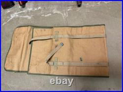 Original Wwii Us Army Infantry Canvas Workers Roll Carry Case