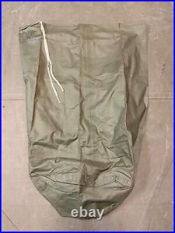 Original Wwii Us Army Infantry Jungle Waterproof Barrack Laundry Carry Bag