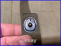 Original Wwii Us Army Infantry M1 Carbine Rifle Late War Web Carry Sling