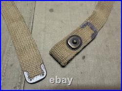 Original Wwii Us Army Infantry M1 Carbine Rifle Web Carry Sling-od#3
