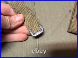 Original Wwii Us Army Infantry M1 Carbine Rifle Web Carry Sling-od#3