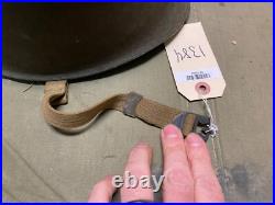 Original Wwii Us Army Infantry M1 Fixed Bailed Infantry Helmet & Hawley Liner