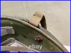 Original Wwii Us Army Infantry M1 Fixed Bailed Infantry Helmet & Hawley Liner