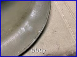 Original Wwii Us Army Infantry M1 Fixed Bailed Infantry Helmet & Hawley Liner