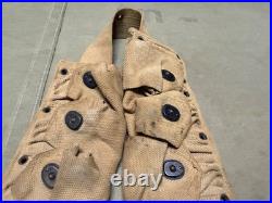 Original Wwii Us Army Infantry M1 Garand Rifle Ammo Belt-british Made, 1944