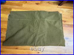 Original Wwii Us Army Infantry M1934 Wool Field Blanket-taged, Dated 1940
