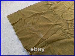 Original Wwii Us Army Infantry M1934 Wool Field Blanket-taged, Dated 1942