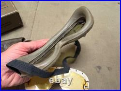 Original Wwii Us Army Infantry M1938 Dust Wind Goggles- Polaroid