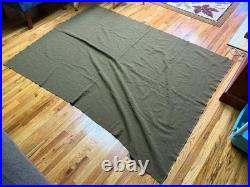 Original Wwii Us Army Infantry M1938 Wool Field Blanket