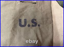 Original Wwii Us Army Infantry M1942 Soldier Gi Duffle Bag- Tweedie, 1943