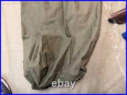 Original Wwii Us Army Infantry M1942 Soldier Gi Duffle Bag- Tweedie, 1943