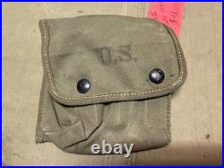 Original Wwii Us Army Infantry M1944 Jungle First Aid Kit Carry Pouch-arnol 1943