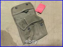 Original Wwii Us Army Infantry M1944 Jungle First Aid Kit Carry Pouch-arnol 1943