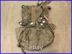 Original Wwii Us Army Infantry M1944 Upper Field Pack & Suspenders Set