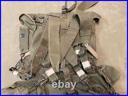 Original Wwii Us Army Infantry M1944 Upper Field Pack & Suspenders Set