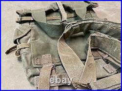 Original Wwii Us Army Infantry M1945 Upper Field Pack & Suspenders Set