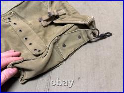 Original Wwii Us Army Infantry Medic Medical Satchel Carry Bag-od#3