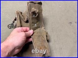 Original Wwii Us Army Infantry Medic Medical Satchel Carry Bag-od#3