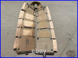 Original Wwii Us Army M1 Garand Rifle 10 Pocket Ammo Belt-od#3