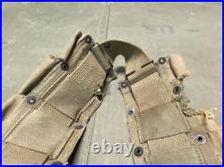 Original Wwii Us Army M1 Garand Rifle 10 Pocket Ammo Belt-od#3