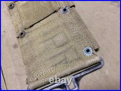 Original Wwii Us Army M1 Garand Rifle 10 Pocket Ammo Belt-od#3, 1943