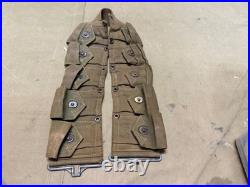 Original Wwii Us Army M1 Garand Rifle 10 Pocket Ammo Belt-transitional
