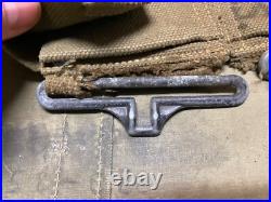 Original Wwii Us Army M1 Garand Rifle 10 Pocket Ammo Belt-transitional