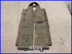 Original Wwii Us Army M1 Garand Rifle 10 Pocket Ammo Belt-transitional