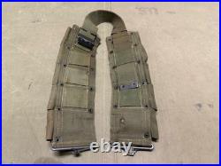 Original Wwii Us Army M1 Garand Rifle 10 Pocket Ammo Belt-transitional