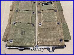 Original Wwii Us Army M1 Garand Rifle 10 Pocket Ammo Belt-transitional
