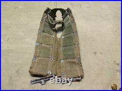 Original Wwii Us Army M1 Garand Rifle 10 Pocket Ammo Belt-transitional