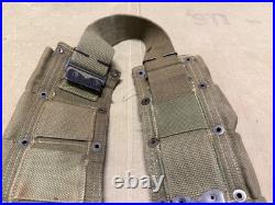 Original Wwii Us Army M1 Garand Rifle 10 Pocket Ammo Belt-transitional