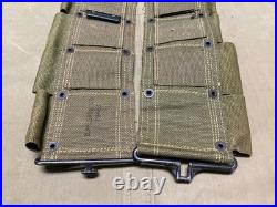 Original Wwii Us Army M1 Garand Rifle 10 Pocket Ammo Belt-transitional, 1943