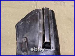 Original Wwii Us Army M1 Garand Rifle Leather Carry Scabbard & Carry Straps-1942