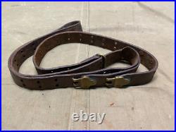 Original Wwii Us Army M1 Garand Rifle M1907 Leather Carry Sling