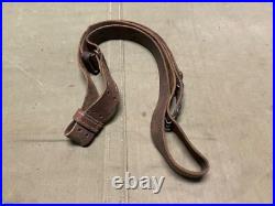 Original Wwii Us Army M1 Garand Rifle M1907 Leather Carry Sling