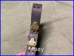 Original Wwii Us Army M1 Garand Rifle M1907 Leather Carry Sling