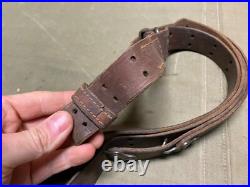 Original Wwii Us Army M1 Garand Rifle M1907 Leather Carry Sling