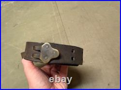 Original Wwii Us Army M1 Garand Rifle M1907 Leather Carry Sling
