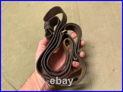 Original Wwii Us Army M1 Garand Rifle M1907 Leather Carry Sling