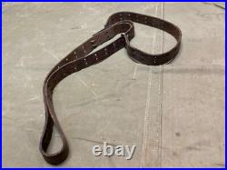 Original Wwii Us Army M1 Garand Rifle M1907 Leather Carry Sling