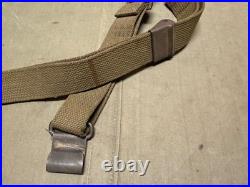 Original Wwii Us Army M1 Garand Rifle Web Carry Sling-od#7-1944