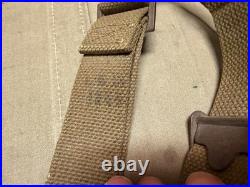 Original Wwii Us Army M1 Garand Rifle Web Carry Sling-od#7-1944