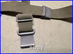 Original Wwii Us Army M1 Garand Rifle Web Carry Sling-od#7-1945