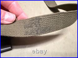 Original Wwii Us Army M1 Garand Rifle Web Carry Sling-od#7-1945