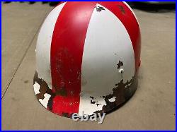 Original Wwii Us Army M1 Helmet Medic Custom Paintedliner-mine Saftey Appliances