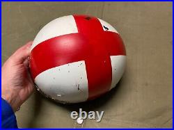 Original Wwii Us Army M1 Helmet Medic Custom Paintedliner-mine Saftey Appliances