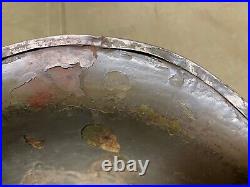 Original Wwii Us Army M1 Helmet Shell, Front Seam